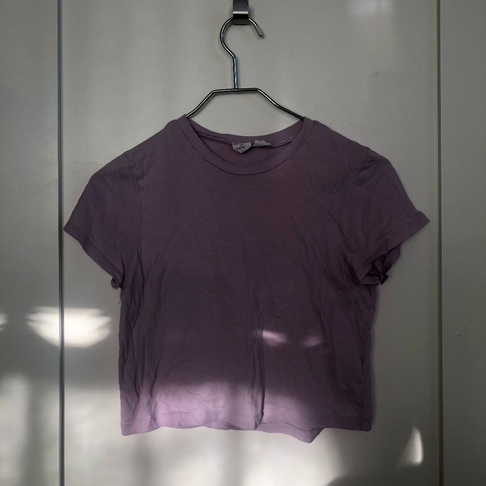 Purple tee